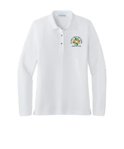Wilson's Mills Booster Embroidery Ladies Long Sleeve Polo