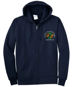 Wilson's Mills Booster Embroidery Tall Full Zip Hoodie