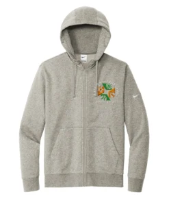 Wilson's Mills Booster Embroidery Adult Full Zip Hoodie